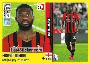 Sticker Fikayo Tomori - Calciatori 2021-2022 - Panini