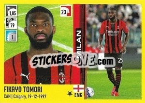 Figurina Fikayo Tomori - Calciatori 2021-2022 - Panini