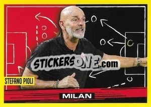 Cromo Stefano Pioli - Calciatori 2021-2022 - Panini