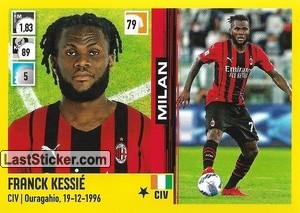 Sticker Franck Kessié - Calciatori 2021-2022 - Panini
