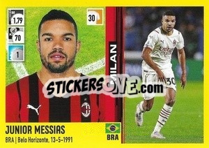 Cromo Junior Messias - Calciatori 2021-2022 - Panini