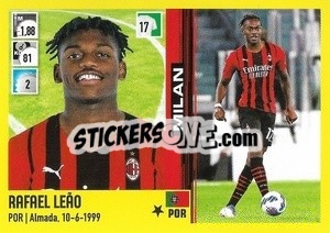 Sticker Rafael Leao - Calciatori 2021-2022 n. 289 - Panini
