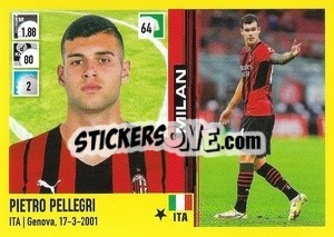 Figurina Pietro Pellegri - Calciatori 2021-2022 - Panini