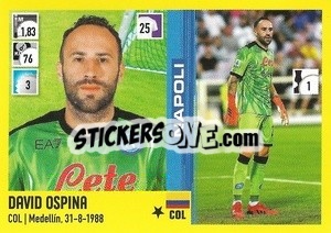 Sticker David Ospina - Calciatori 2021-2022 - Panini