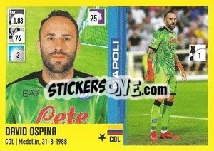 Sticker David Ospina - Calciatori 2021-2022 n. 292 - Panini