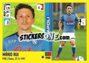 Figurina Mário Rui - Calciatori 2021-2022 - Panini