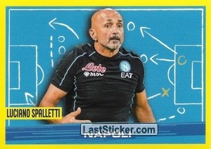 Figurina Luciano Spalletti - Calciatori 2021-2022 - Panini