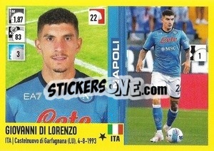 Cromo Giovanni Di Lorenzo - Calciatori 2021-2022 - Panini