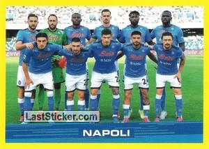 Figurina Napoli (Gli Azzurri)