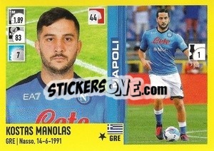 Sticker Kostas Manolas - Calciatori 2021-2022 - Panini