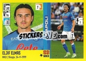 Cromo Eljif Elmas - Calciatori 2021-2022 - Panini