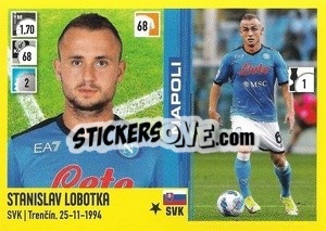 Sticker Stanislav Lobotka - Calciatori 2021-2022 - Panini