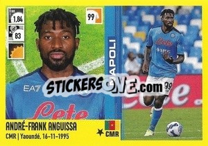 Sticker André-Frank Anguissa - Calciatori 2021-2022 n. 308 - Panini