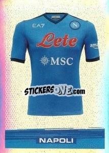 Sticker Napoli (Maglia Home) - Calciatori 2021-2022 - Panini