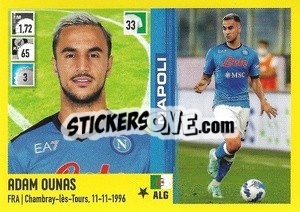 Figurina Adam Ounas - Calciatori 2021-2022 - Panini