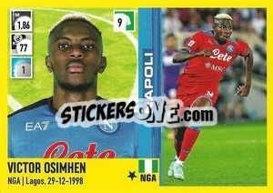 Sticker Victor Osimhen - Calciatori 2021-2022 n. 315 - Panini
