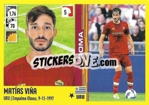 Figurina Matías Viña - Calciatori 2021-2022 - Panini