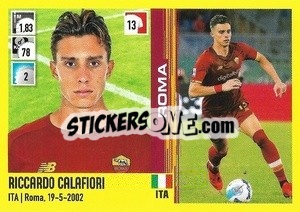 Sticker Riccardo Calafiori - Calciatori 2021-2022 - Panini