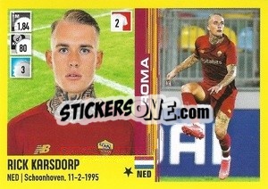Sticker Rick Karsdorp - Calciatori 2021-2022 - Panini