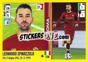 Sticker Leonardo Spinazzola - Calciatori 2021-2022 - Panini