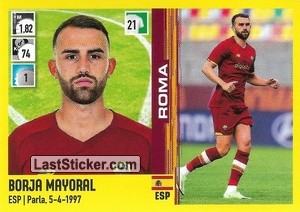 Sticker Borja Mayoral - Calciatori 2021-2022 - Panini