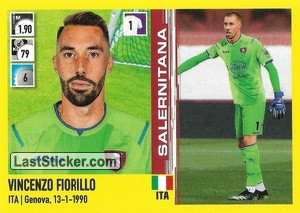 Sticker Vincenzo Fiorillo - Calciatori 2021-2022 - Panini