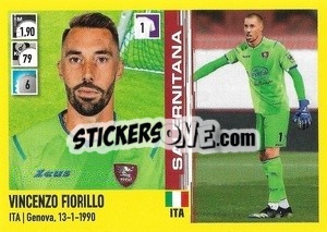 Figurina Vincenzo Fiorillo - Calciatori 2021-2022 - Panini