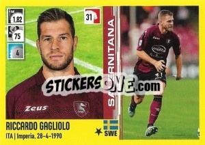 Figurina Riccardo Gagliolo - Calciatori 2021-2022 - Panini