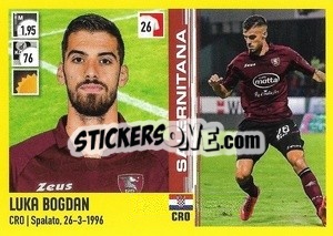 Figurina Luka Bogdan - Calciatori 2021-2022 - Panini