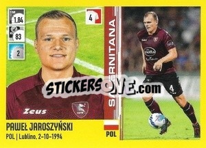 Figurina Pawel Jaroszynski - Calciatori 2021-2022 - Panini