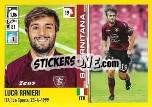 Figurina Luca Ranieri - Calciatori 2021-2022 - Panini