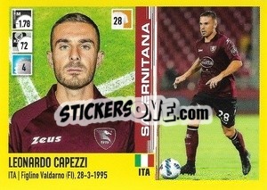 Sticker Leonardo Capezzi - Calciatori 2021-2022 - Panini