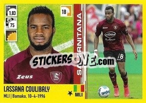 Figurina Lassana Coulibaly - Calciatori 2021-2022 - Panini