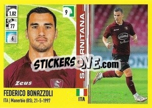 Cromo Federico Bonazzoli - Calciatori 2021-2022 - Panini