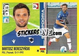 Sticker Bartosz Bereszynski - Calciatori 2021-2022 n. 372 - Panini