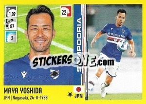 Sticker Maya Yoshida - Calciatori 2021-2022 n. 373 - Panini