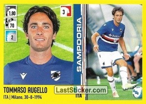 Figurina Tommaso Augello - Calciatori 2021-2022 - Panini