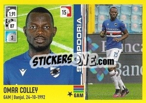 Sticker Omar Colley