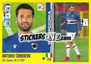Sticker Antonio Candreva - Calciatori 2021-2022 - Panini