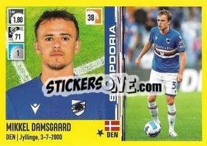 Cromo Mikkel Damsgaard - Calciatori 2021-2022 - Panini