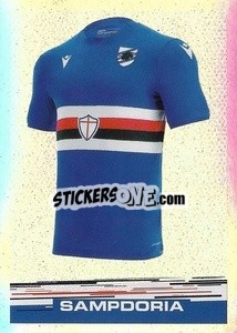 Sticker Sampdoria (Maglia Home)