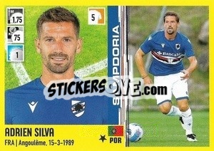Sticker Adrien Silva - Calciatori 2021-2022 n. 389 - Panini