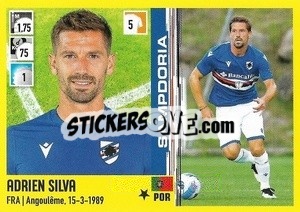 Figurina Adrien Silva - Calciatori 2021-2022 - Panini