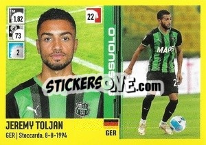 Cromo Jeremy Toljan - Calciatori 2021-2022 - Panini