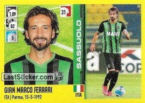 Figurina Gian Marco Ferrari - Calciatori 2021-2022 - Panini
