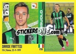 Sticker Davide Frattesi - Calciatori 2021-2022 - Panini