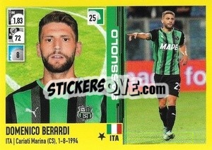 Sticker Domenico Berardi - Calciatori 2021-2022 n. 416 - Panini