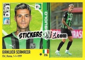 Figurina Gianluca Scamacca - Calciatori 2021-2022 - Panini