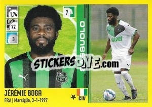 Cromo Jérémie Boga - Calciatori 2021-2022 - Panini