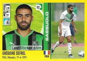 Sticker Grégoire Defrel - Calciatori 2021-2022 - Panini